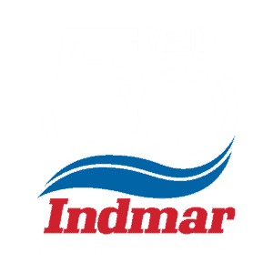 Indmar 50th Anniversary Logo